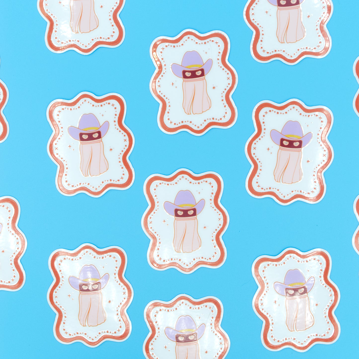 Orville Peck transparent vinyl sticker