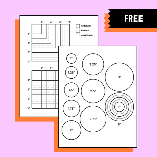 Free Printable Sticker Sizing Chart