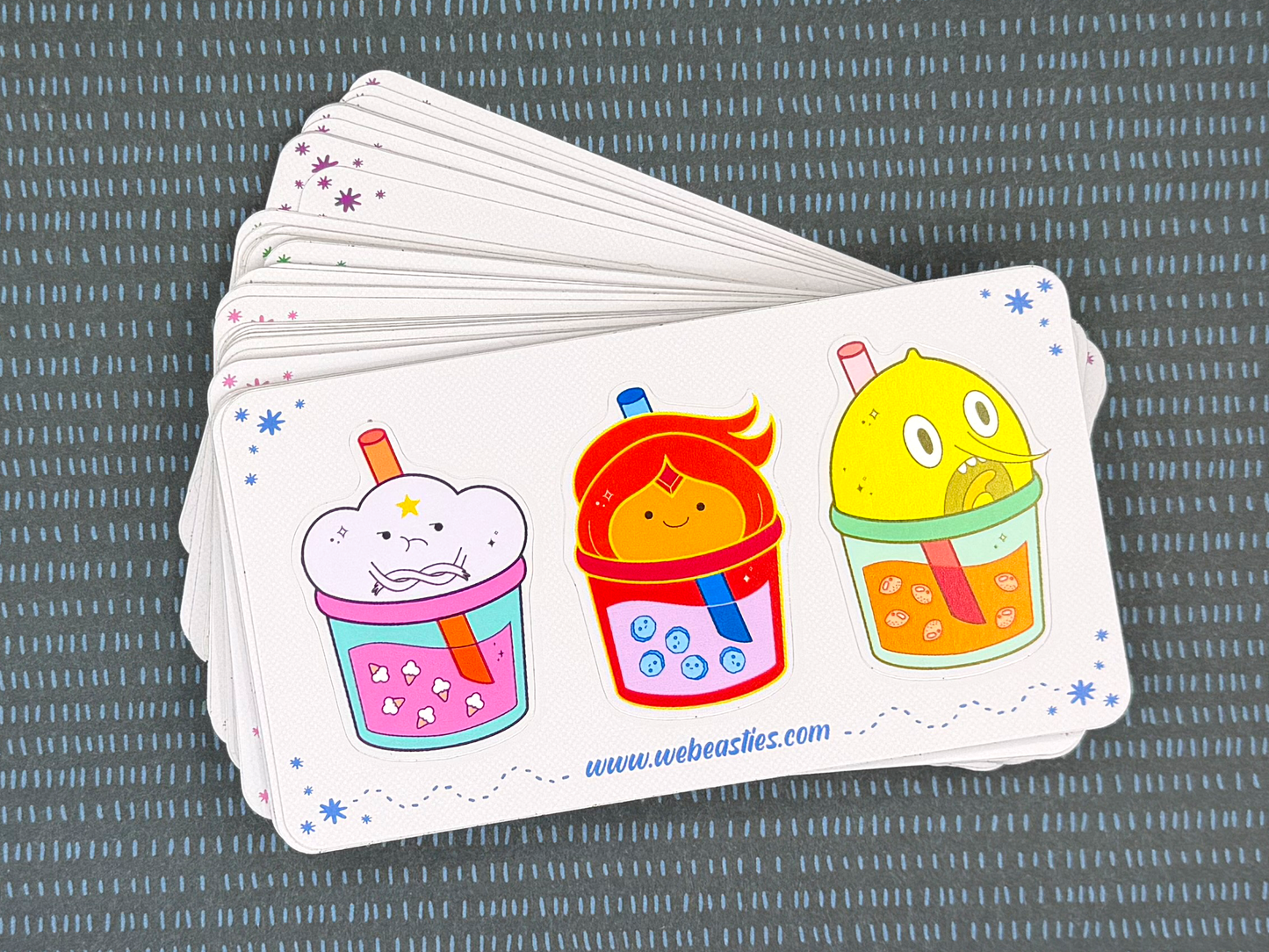Adventure Time Boba: Lumpy Space Princess Fire Princess Lemongrab